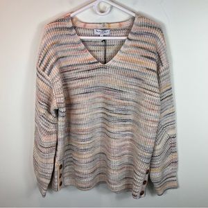 MICHAEL STARS Autumn Spacedye Sweater